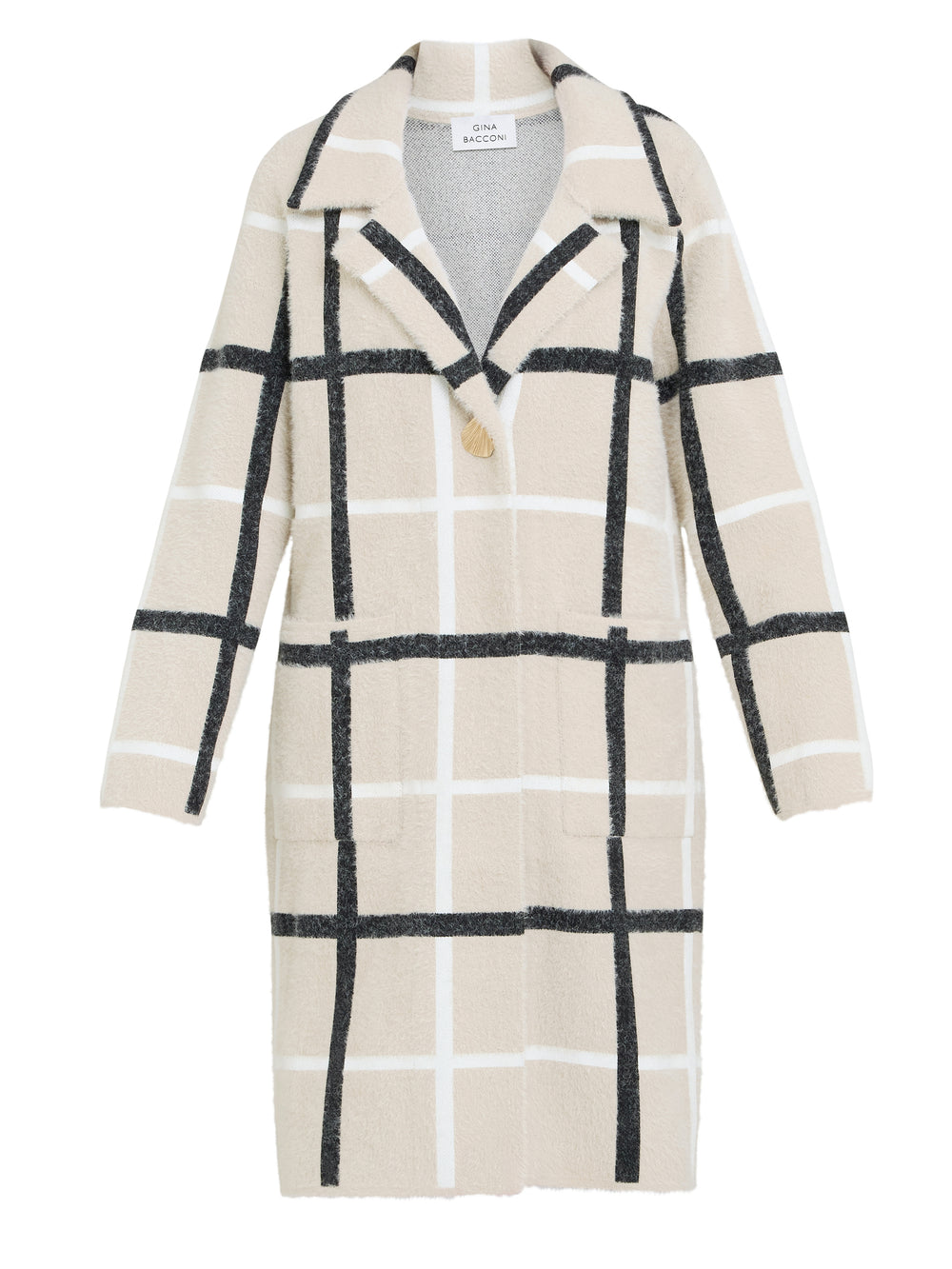 Winslet Checked Coat