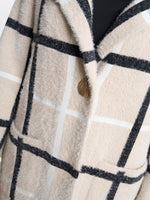 Winslet Checked Coat