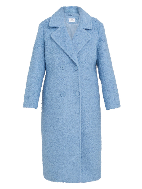 Angel Textured Longline Coat
