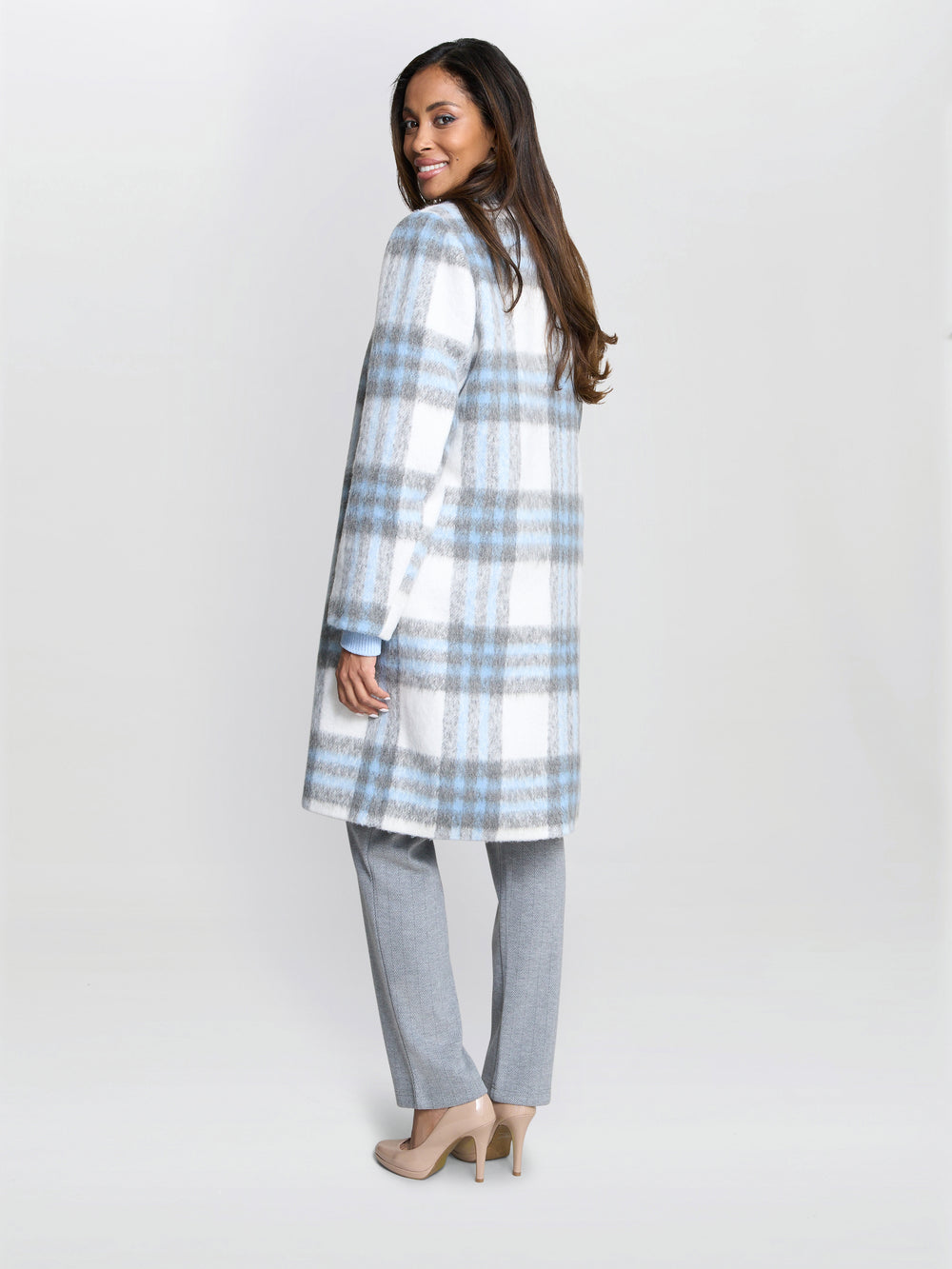 Anika Check Coat