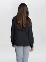 Antoinette Black Blouse