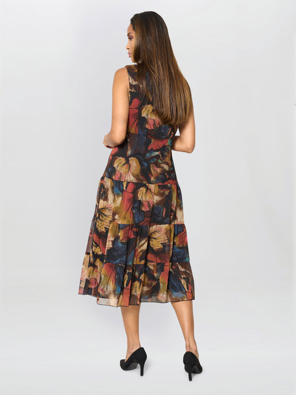 Wenda Floral Midi Dress