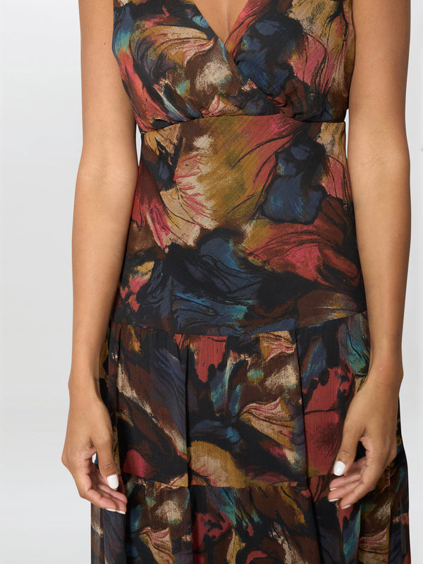 Wenda Floral Midi Dress