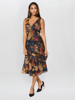 Wenda Floral Midi Dress