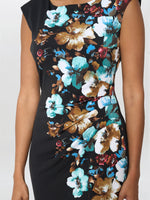 Wilhelmina Floral Print Dress