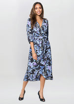 Alexis Floral Print Midi Dress