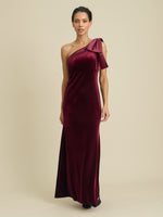 Angela One Shoulder Maxi Dress