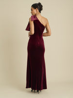 Angela One Shoulder Maxi Dress