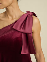 Angela One Shoulder Maxi Dress