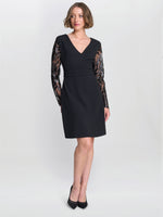 Angie Black Cocktail Dress