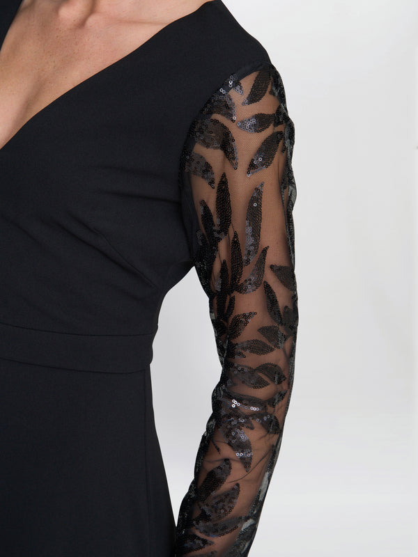 Angie Black Cocktail Dress