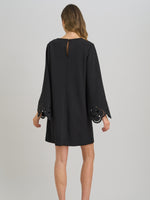 Anisa Lace-Cuff Shift Dress