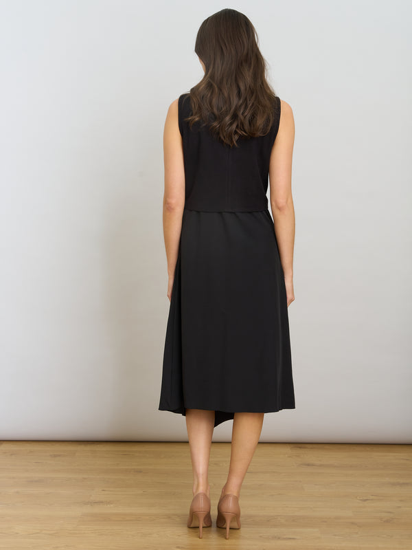 Ashlee Black Midi Dress
