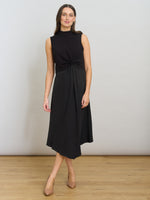 Ashlee Black Midi Dress