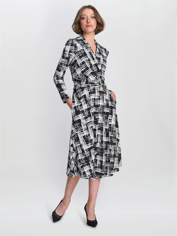 Becca Wrap Midi Dress