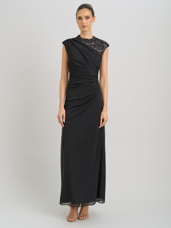 Carter Lace Detail Maxi Dress