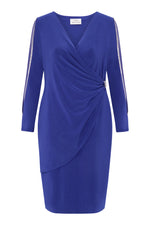 Ceri Jersey Dress With Diamante Detail