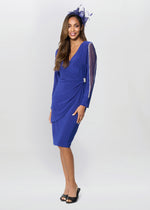 Ceri Jersey Dress With Diamante Detail