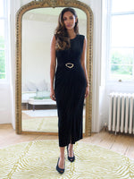 Claudine Velvet Midi Dress