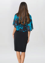 Ashton Floral Chiffon Overlay Dress