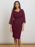 Jo Draped Jersey Dress