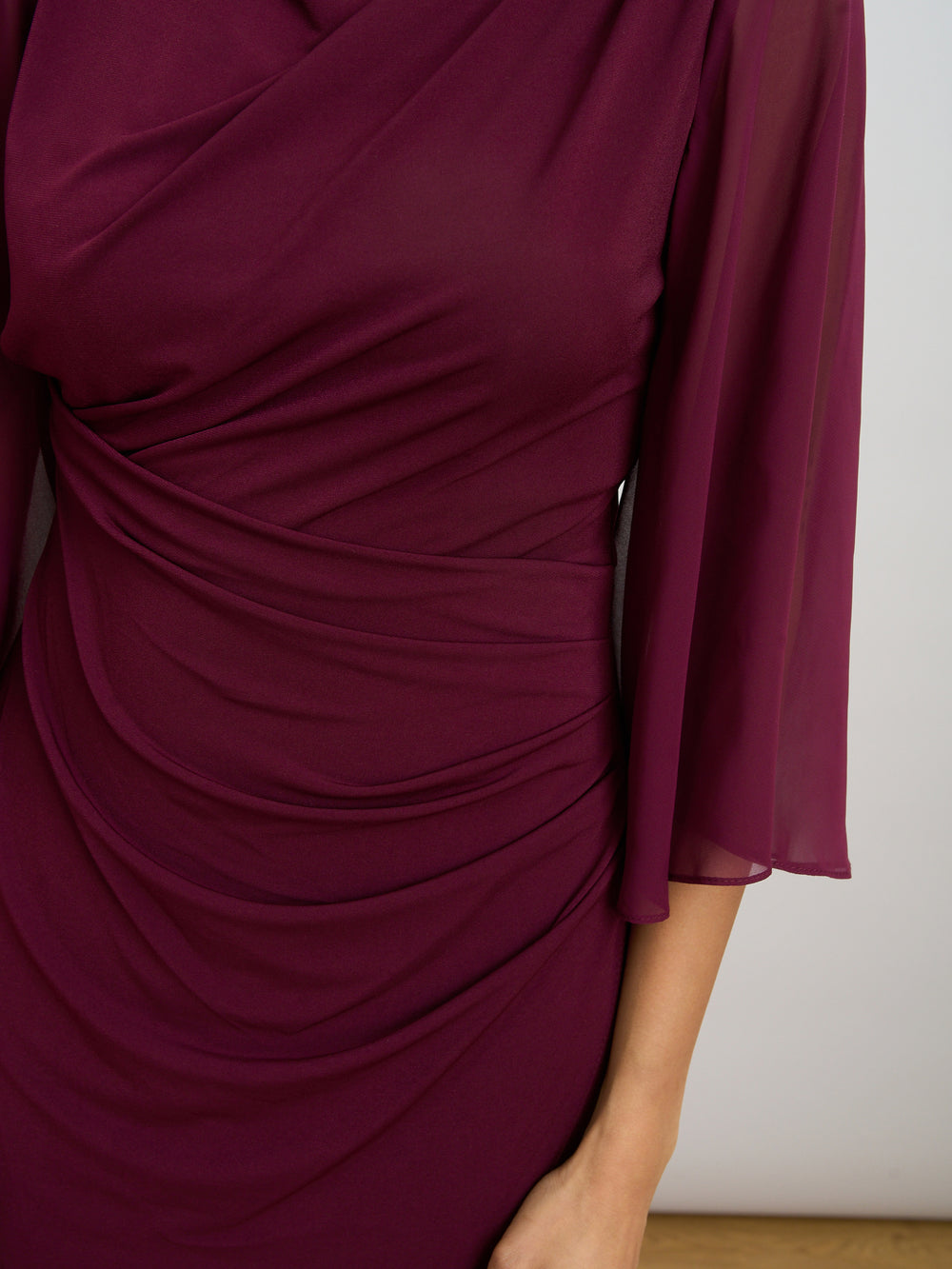 Jo Draped Jersey Dress