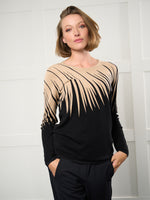 Neena Abstract Print Jumper