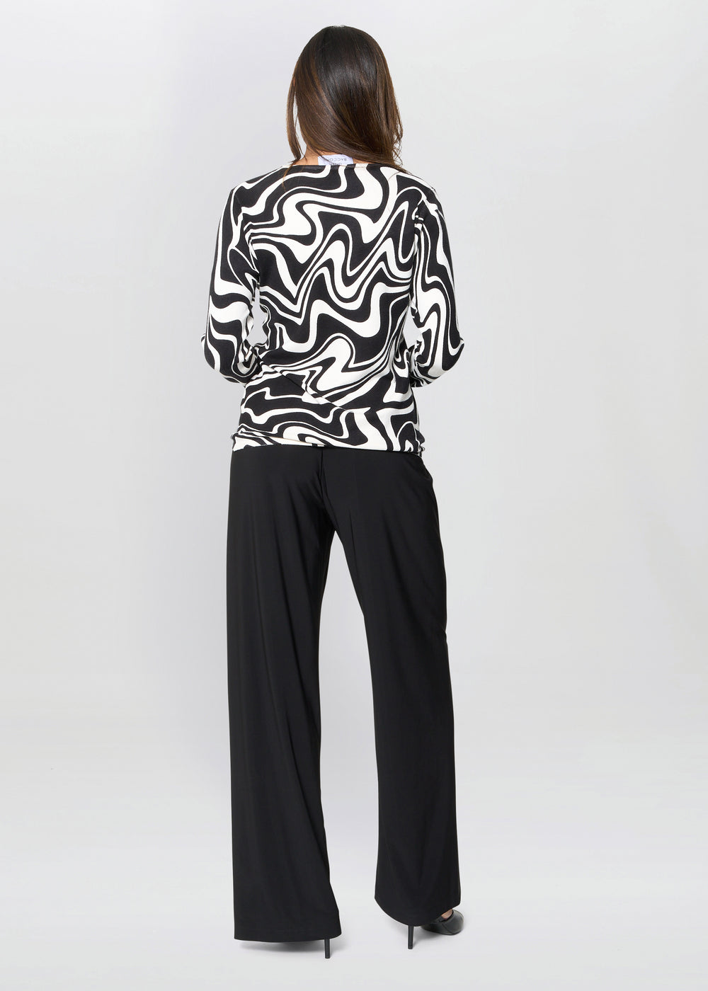 Nelia Abstract Print Jumper