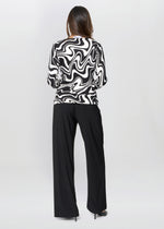 Nelia Abstract Print Jumper