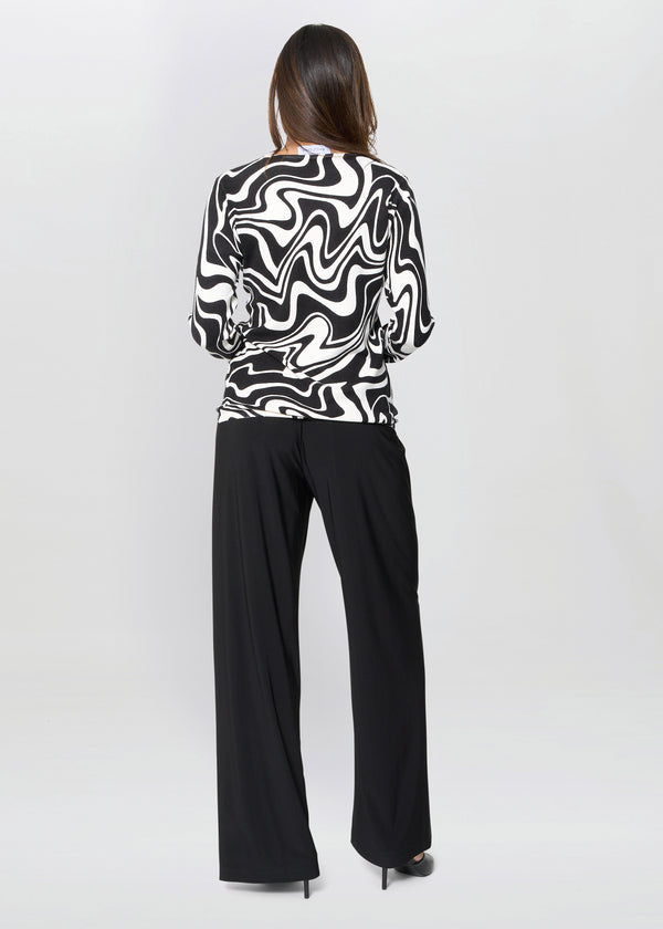 Nelia Abstract Print Jumper