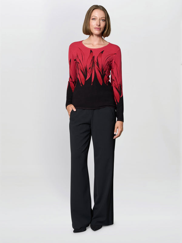 Nellie Floral Diamante Jumper