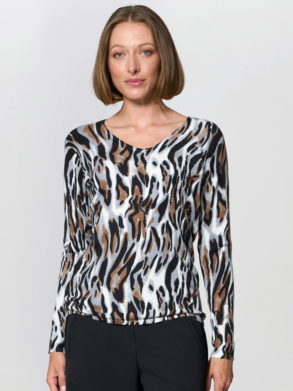 Nessa Animal Print Jumper