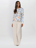 Lina Floral Knitted Jumper