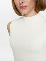 Neve Sleeveless Ribbed Jumper