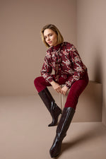 Brax Vivi Print Blouse