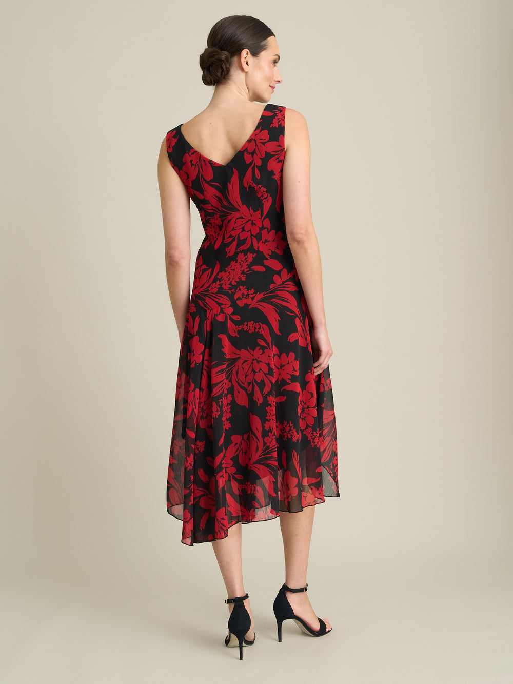 Janey Floral Midi Dress