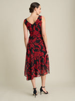 Janey Floral Midi Dress