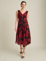 Janey Floral Midi Dress