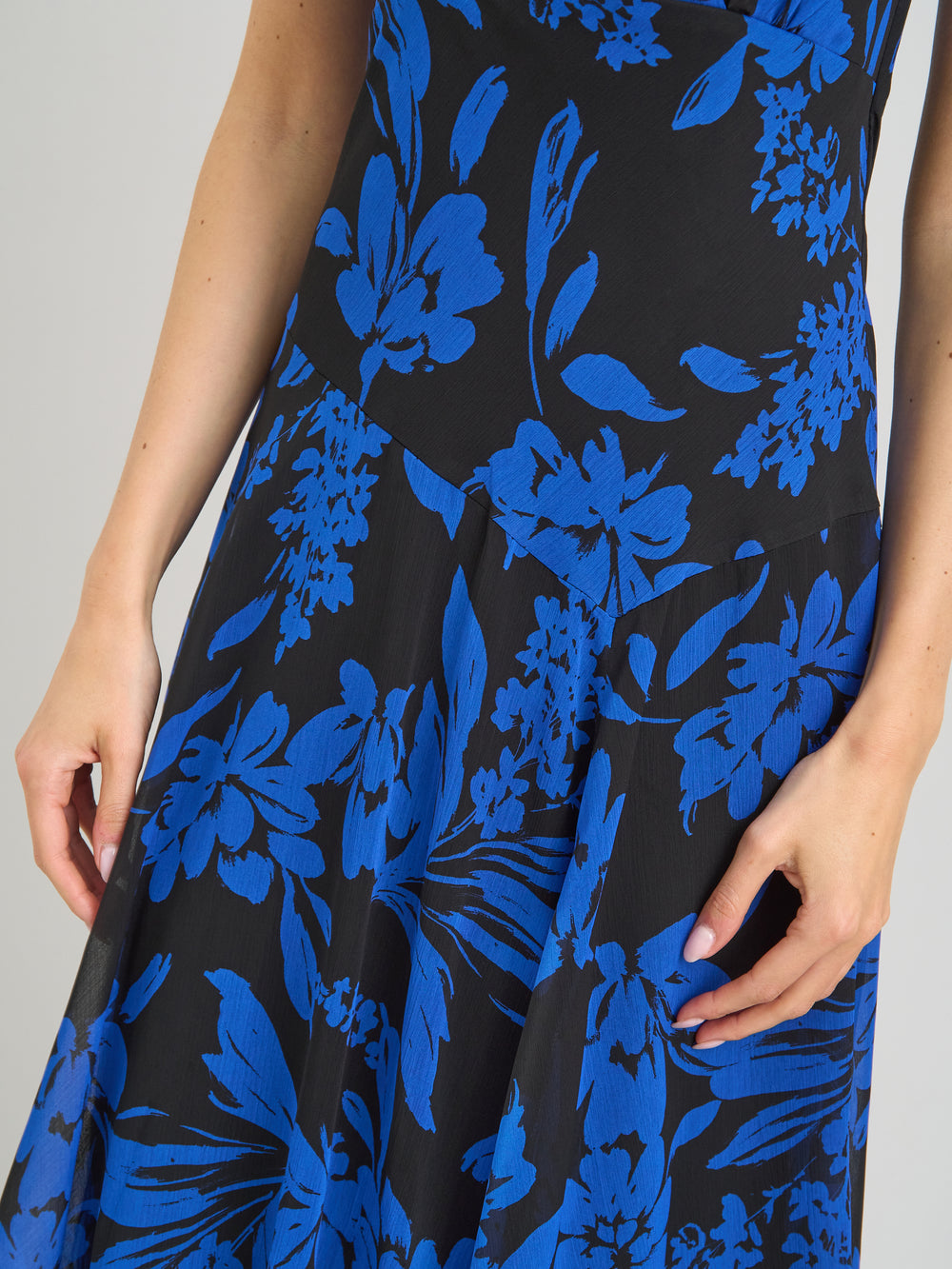 Janey Floral Midi Dress