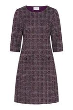 Janine Textured Shift Dress