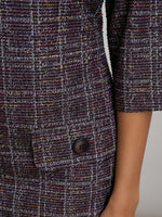 Janine Textured Shift Dress