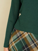 Janis Check Midi Dress