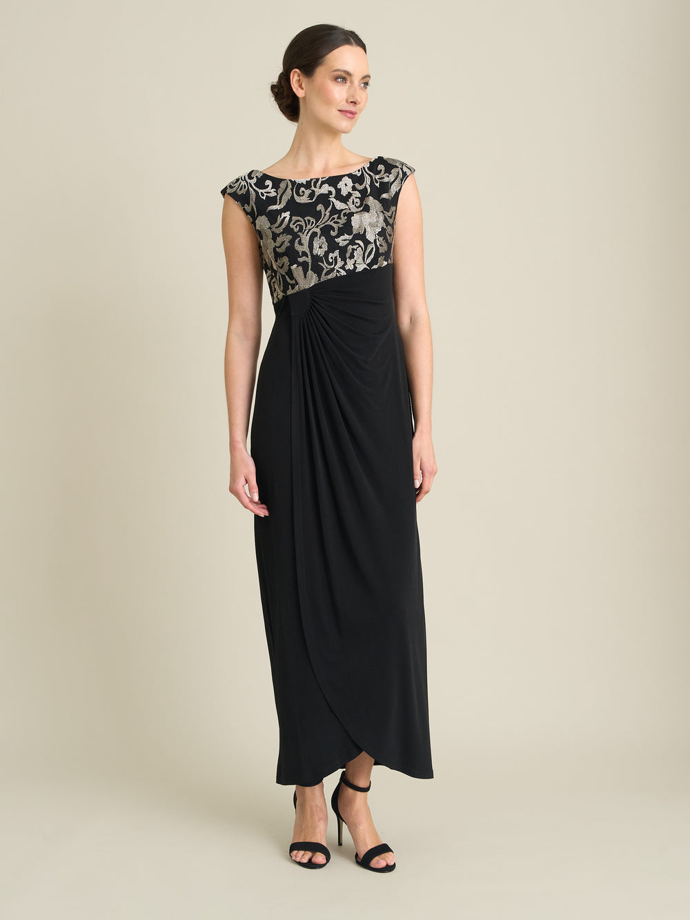Jelena Draped Maxi Dress