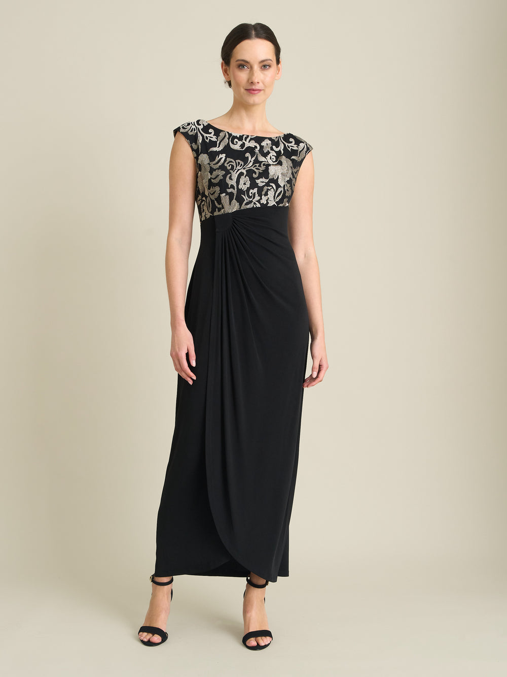 Jelena Draped Maxi Dress