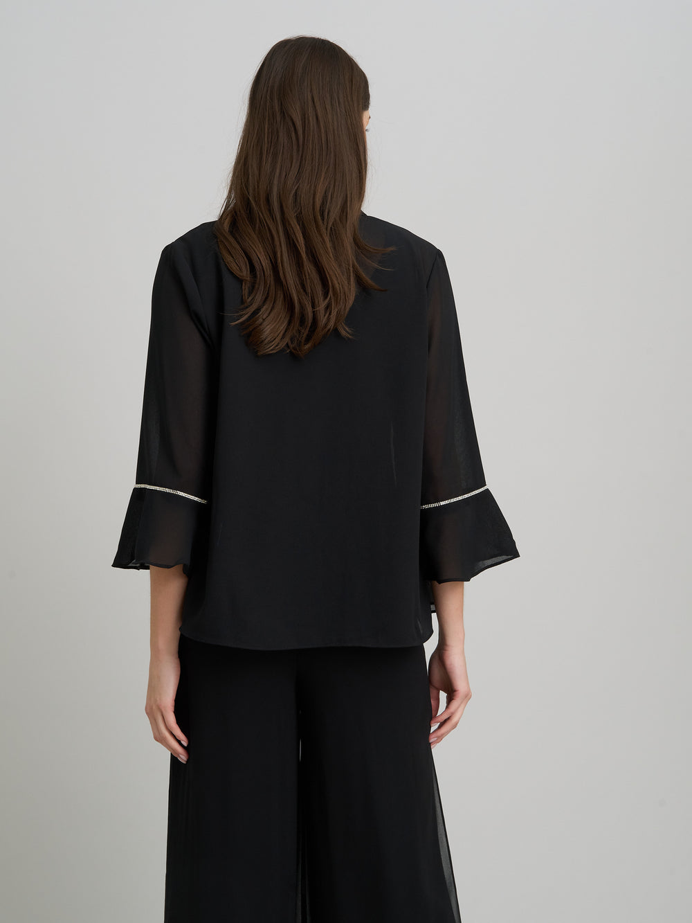 Jessa Sheer Sleeve Jacket
