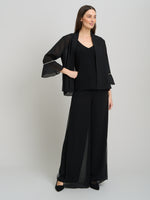 Jessa Sheer Sleeve Jacket