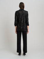 Jette Sequin Three Piece Trouser Suit