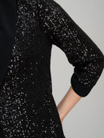 Jette Sequin Three Piece Trouser Suit