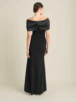 Robin Off Shoulder Draped Maxi Dress