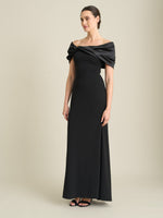 Robin Off Shoulder Draped Maxi Dress